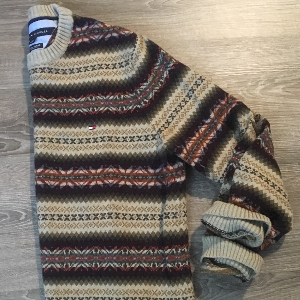 Tommy Hilfiger Men’s Sweater tan